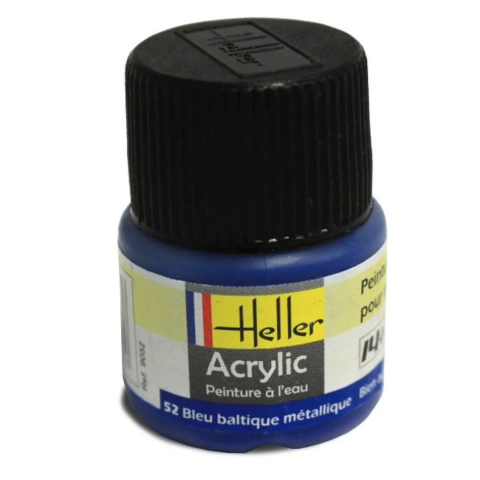 52 - Bleu baltique métallique - Heller