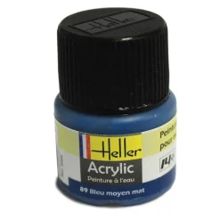 89 - Bleu moyen mat - Heller