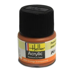 322 - Orange transparent - Heller