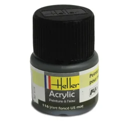 116 - Vert foncé US mat - Heller