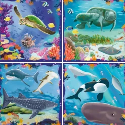 3 Puzzle Up! 5 ans : Les animaux marins - Ravensburger