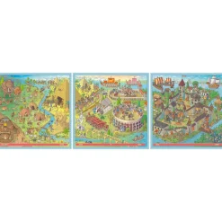 3 Puzzles Up! 6 ans : Histoire - Ravensburger