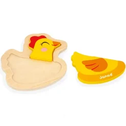 4 Puzzles Évolutifs Ferme - Janod