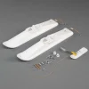 10-15 Size Taildragger Ski Set (3mm Axle) - E-flite