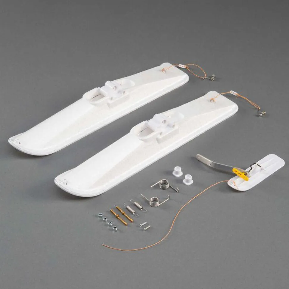 10-15 Size Taildragger Ski Set (3mm Axle) - E-flite