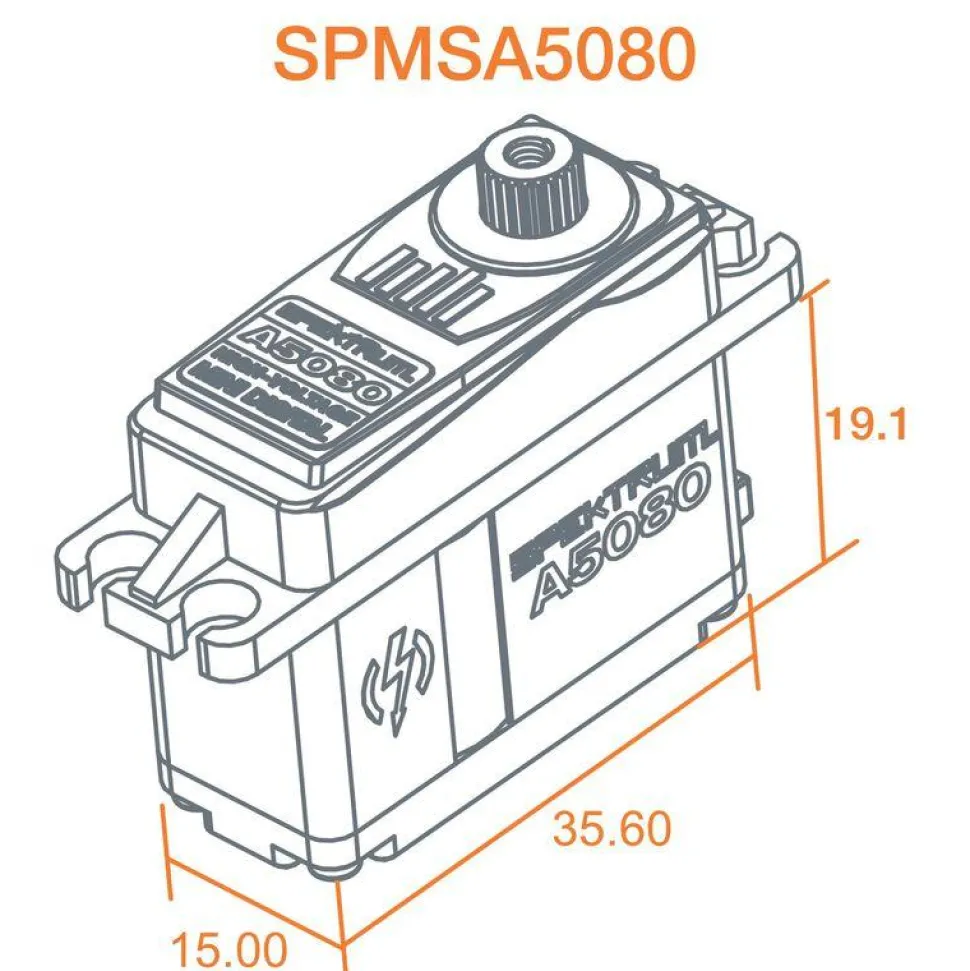A6350 Ultra Torque - High Speed Brushless HV Servo - Spektrum - Spektrum