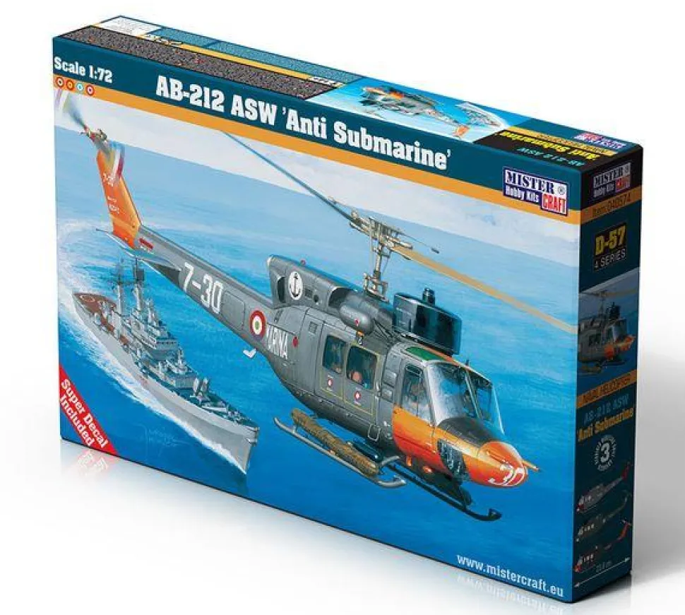 AB-212 ASW Anti Submarine - 1:72e - Mistercraft - MisterCraft