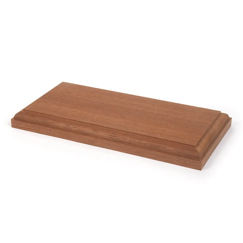 Accessoire pour maquette : Socle pour maquette de bateau en bois - 21 x 10,5 cm - OCCRE
