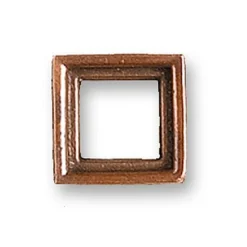 Accessoire pour maquette de bateau en bois : Encadrement fenêtre 10 x 10 mm - Artesania