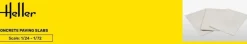 Accessoires diorama : dalles de béton - Heller