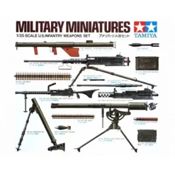 Accessoires militaires : Armement Infanterie US - Tamiya