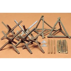 Accessoires militaires : Barricades - Tamiya