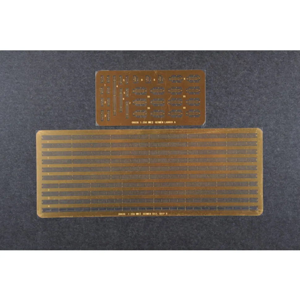 Accessoires pour maquettes : Rambardes et Echelles pour navires 1/350. - Trumpeter