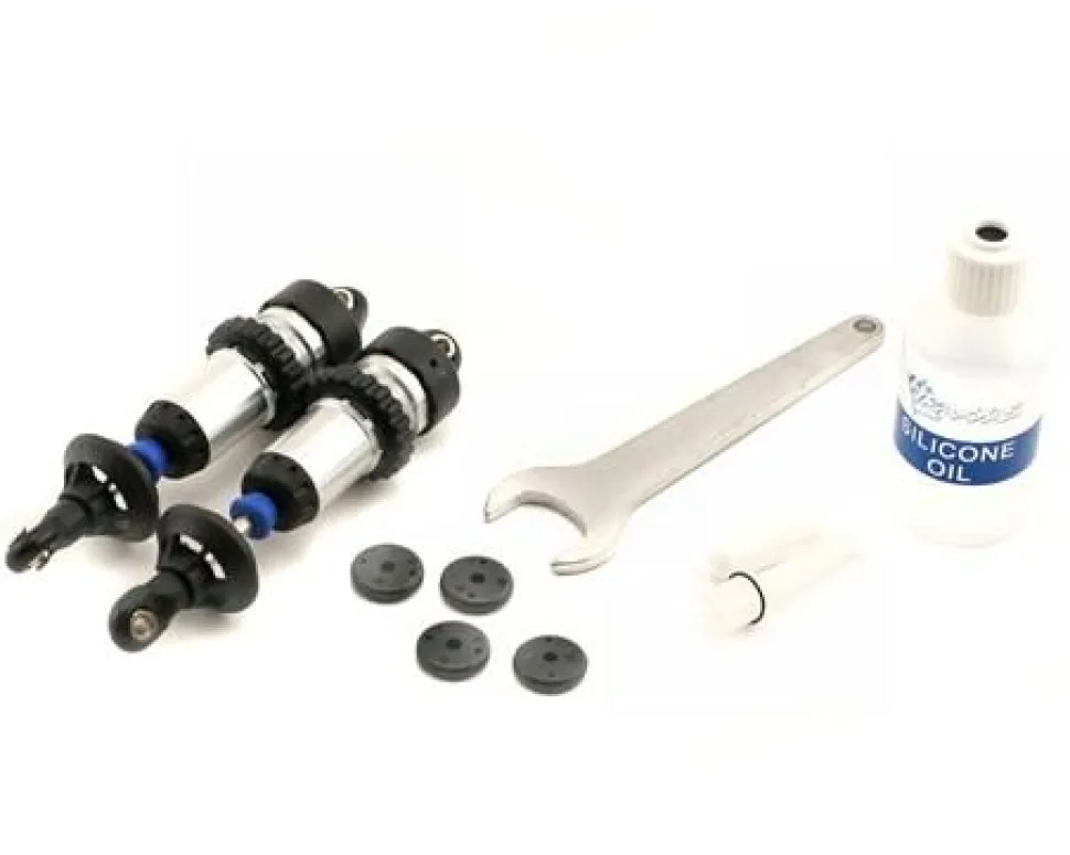 Amortisseurs Gtr Alu Assemble (Sans Ressorts) (2) - Traxxas