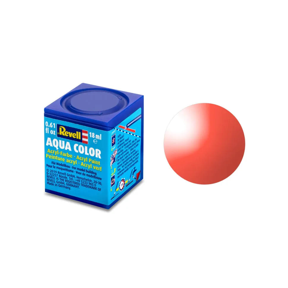 Aqua Color : Rouge clair transparent - Revell