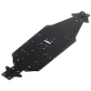 AR320197 Chassis Aluminum LWB Silver/Blue Kraton - ARRma