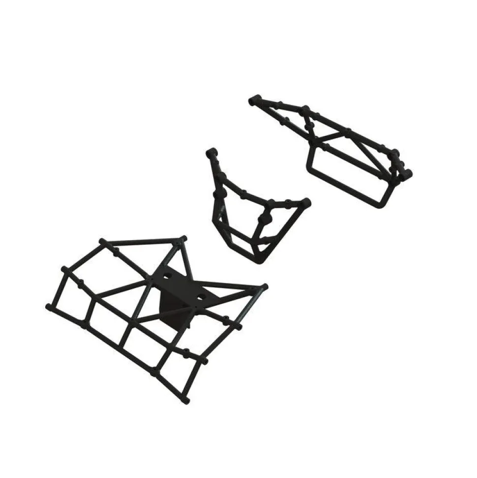 Arrma - Body Cage Front and Rear Black - ARRma