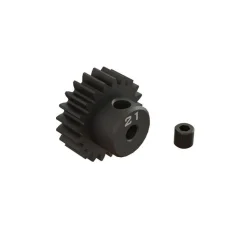 Arrma - 21T 0.8Mod 1/8" Bore CNC Steel Pinion Gear - ARRma