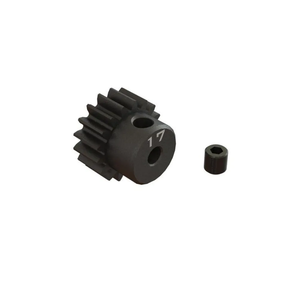 Arrma - 17T 0.8Mod 1/8" Bore CNC Steel Pinion Gear - ARRma