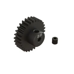 Arrma - 28T 0.8Mod 1/8" Bore CNC Steel Pinion Gear - ARRma