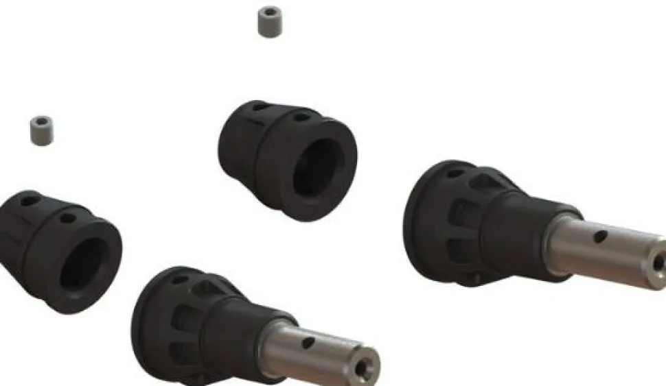 Arrma CVD Driveshaft Diff Outdrives & Wheel Axles (Pr) - ARRma