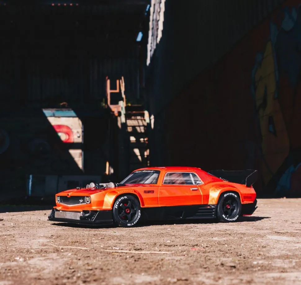 Arrma Felony 1/7e BLX 6S Street Bash Muscle Car RTR Orange - ARRma