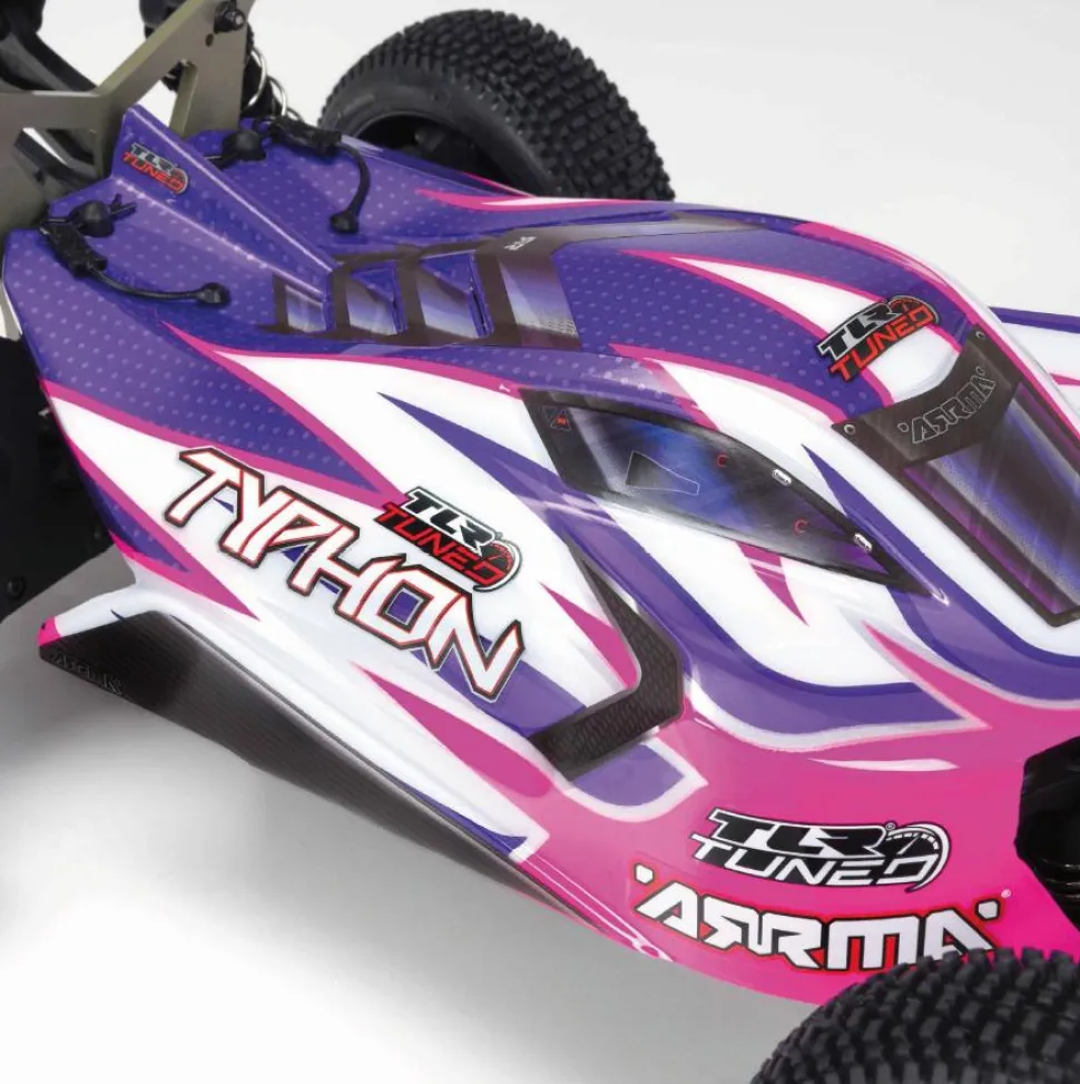 ARRMA TLR Tuned TYPHON 1/8 Race Buggy 4WD Roller - ARRma