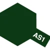 AS1 - Bombe aérosol - 90 ml : Vert Foncé - Tamiya