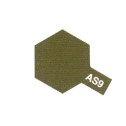 AS9 - Bombe aérosol - 100ml : Vert foncé RAF - Tamiya