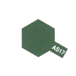 AS17 - Bombe aérosol - 100ml : Vert armée japonaise - Tamiya