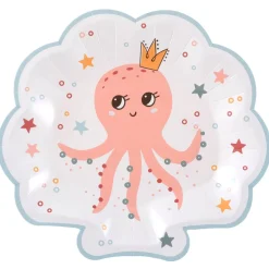 Assiettes P'tit matelot x10 - 22 cm - RueDeLaFete