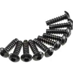 AXA435 - Hex Tap Button Head M3x10mm Noir (10) - Axial