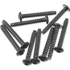 AXA0439 Hex Sckt Tapping Butto Hd M3x20mm Blk (10) - Axial