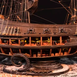 Base pour maquette bateau en bois du Flying Dutchman - OCCRE