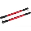 Biellettes Alu 7075-T6 Anodisees Rouge 157Mm (2) - Traxxas - Traxxas