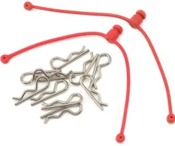 Body Clip Retainer, Red (2) - Radient