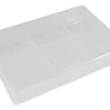 BOÎTE DE RANGEMENT EN PLASTIQUE (62 x 86 x 19 mm / 2.44" x 3.35" x 0.75") - 6 COMPARTIMENTS - Velleman