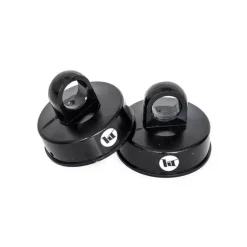 Bouchons Big bore 16mm Noir - HobbyTek - HOBBYTECH