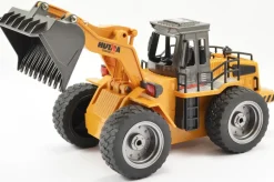 Bulldozer 1/18 RTR 2.4Ghz avec godet métal - Hui Na Toys