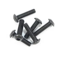 BUTTON HEAD HEX SCREW M3*12 6PCS - FTX