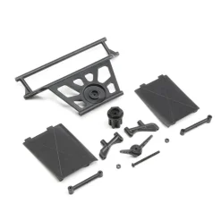 Cage Rear, Tower Supports,Mud Guards: SuperRockRey - Losi - TLR