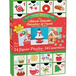 Calendrier de l'Avent : 24 Puzzles : Doux Noël - Eurographics