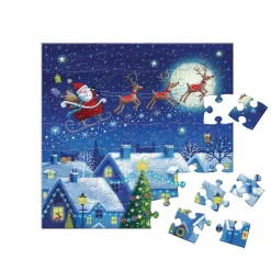 Calendrier de l'Avent : 24 Puzzles : Ville de Noël - Eurographics