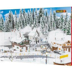 Calendrier de l’Avent Figurines modelisme HO - Faller