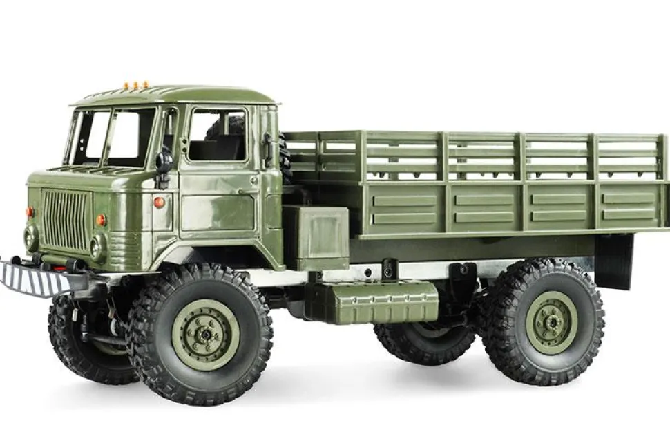 Camion Civil GAZ-66 4WD 1/16e RTR Vert - Amewi