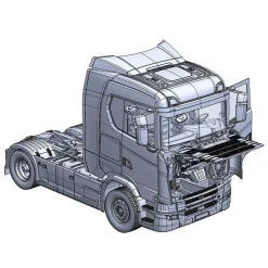 Camion Scania 770S 4x2 - Grey Cab - Italeri