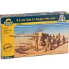 Canon FLAK 37 AA 88 mm et huit figurines - Italeri