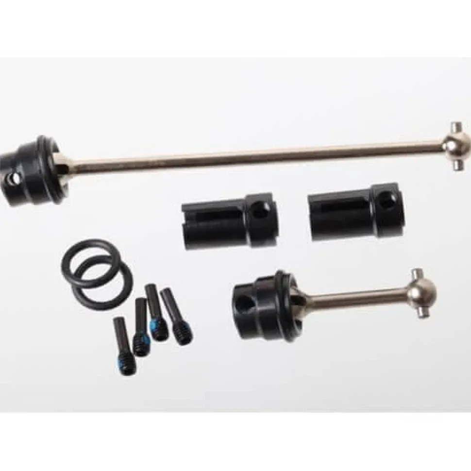 Cardans Centraux Complets Avant Et Arriere Acier - Traxxas