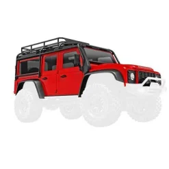 Carrosserie Land Rover Defender Rouge 1:18 - Traxxas