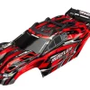 Carrosserie Rustler 4X4 Peinte Et Decoree Rouge - Traxxas - Traxxas